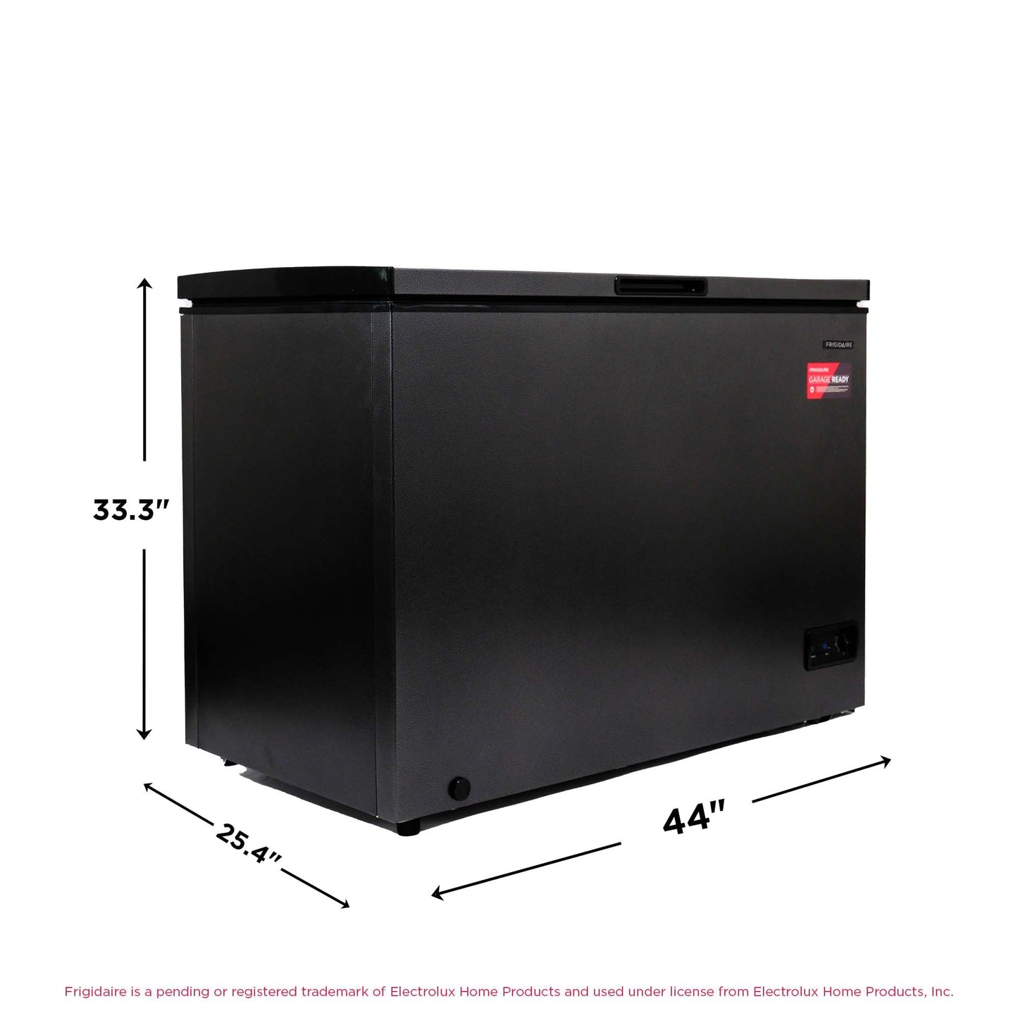 Frigidaire Chest Deep Freezer, 10 Cu. Ft. Capacity, Granita Rugged Design-Adjustable Thermostat-Removable Vinyl Coated Wire Basket-Easy Defrost Drain