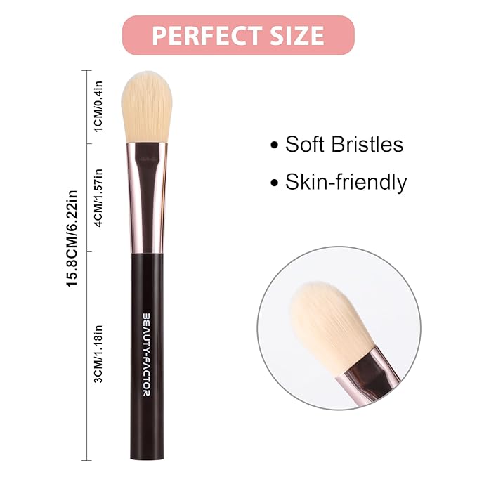 Facial Mask Application BrushÃ¯Â¼ÂSoft Bristle Face Mask Applicator | Skincare Enhancer | Cosmetic Tools with Fiber Brush Head for Mud, Clay Mask, DIY, Gels, Modeling Mask, Body Lotion, and BB Cream