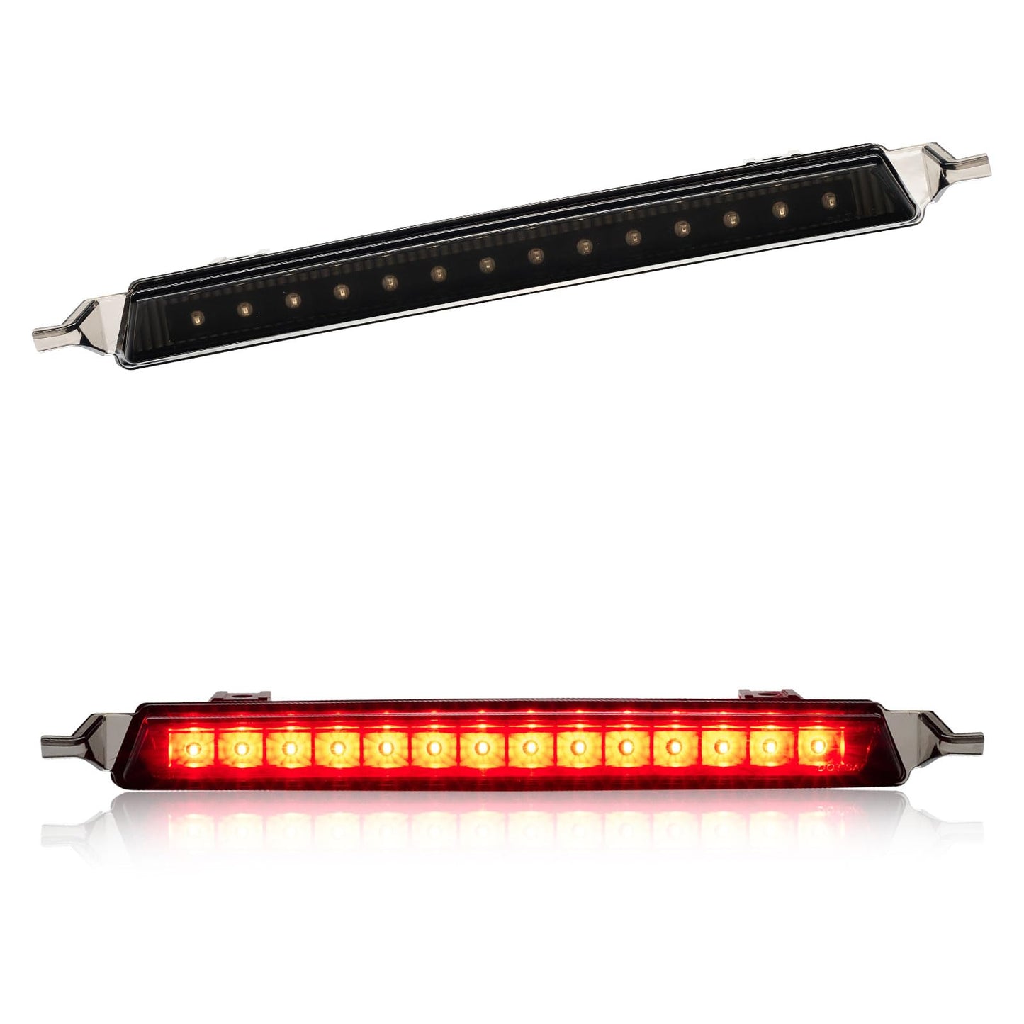 Cxdar Third 3rd Brake Light LED for 2009-2017 Chevy Traverse, High Mount Rear Brake Lights Assembly for 2009-2012 GMC Acadia, Waterproof Center Cab Lamp Stop Light
