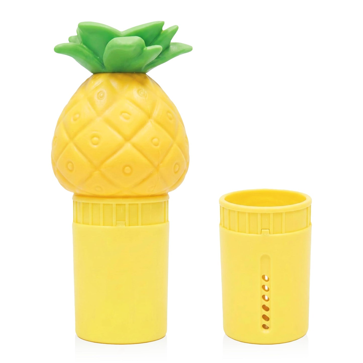 Game Solar Light-Up Floating Pool Chlorine Dispenser – Pineapple Design, Adjustable Control Ring, Holds Up to 3 x 3” Chlorine Tablets, for Above-Ground & In-Ground Pools