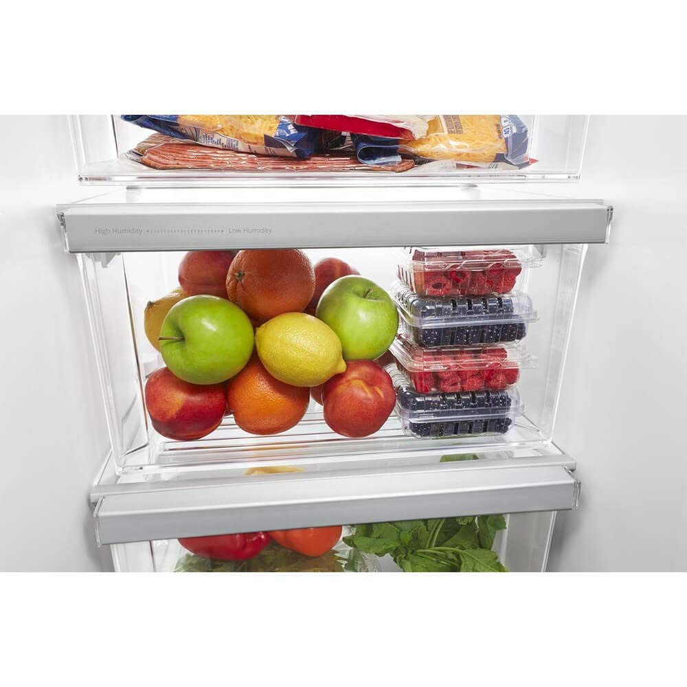 Whirlpool WRS321SDHZ 21 Cu. Ft. Stainless Side-by-Side Refrigerator