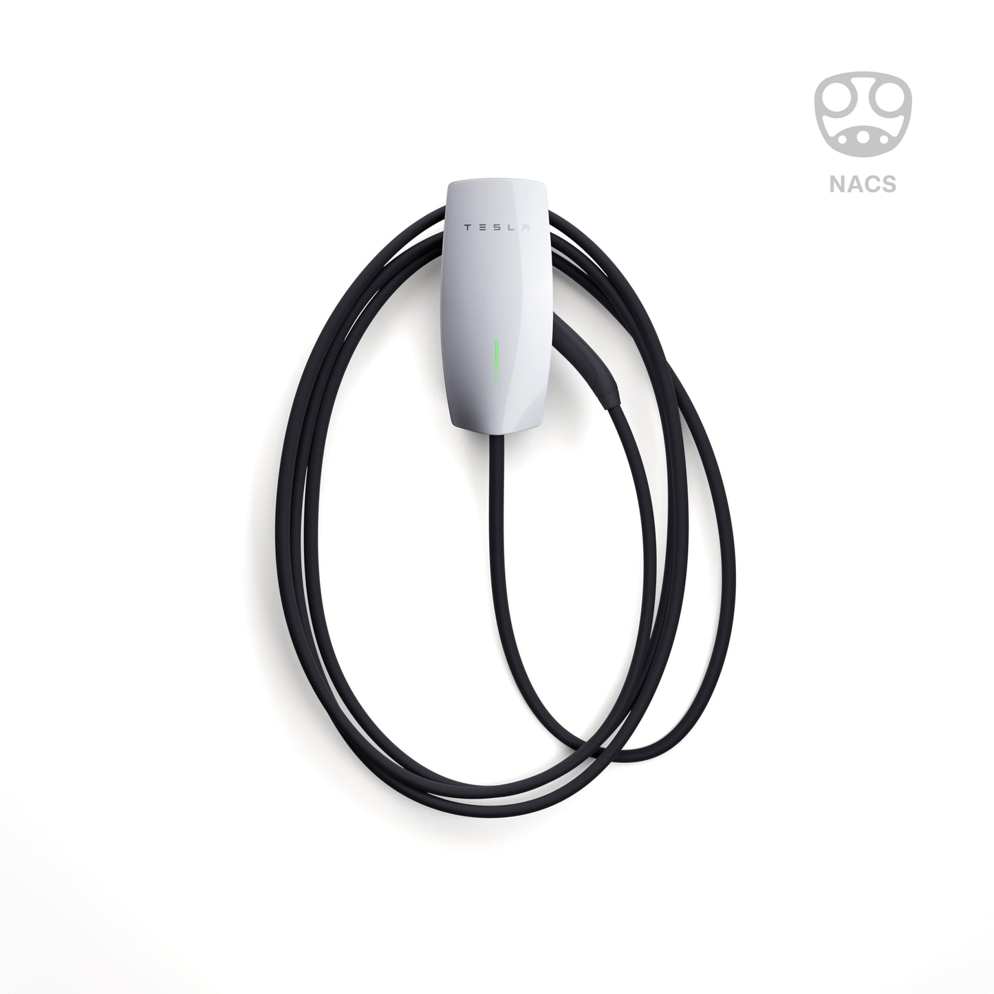 Tesla Wall Connector - Home Electric Vehicle (EV) Charger, NACS - Level 2 - up to 48A - UL Certified, Enery Star Partner