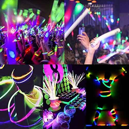 Glow Sticks Bulk Wholesale, 50 4¡± White Glow Stick Light Sticks. Bright Color, Kids Love Them! Glow 8-12 Hrs, 2-Year Shelf Life, Sturdy Packaging, GlowWithUs Brand