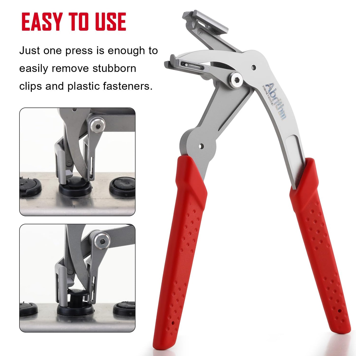 Car Clip Pliers, Panel Clip Removal Pliers, Professional Plastic Fastener Removal Tool for Removing Automotive Fasteners Clips Without Damage