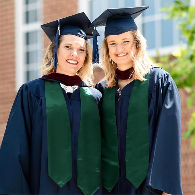 Graduation Stole Graduation Sash Unisex Adults Class of 70'' Stoles for Academic and Choral Ceremony