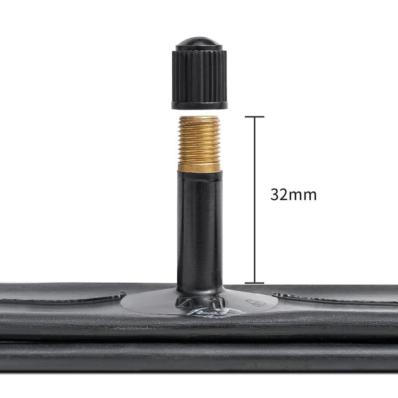 2-PCS 20" Heavy Duty Bike Tubes 20x1.75/1.95/2.10/2.125/2.25 Premium Butyl 20" Bicycle Inner Tubes Compatible with 20 x 1.75-2.25 Kids, Road, BMX, City, Mountain Bike Tire Tubes Schrader Valve