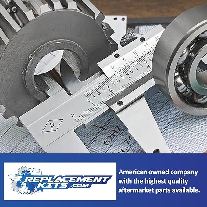 REPLACEMENTKITS.COM Impeller, O-Ring & Oil Seal Kit Compatible with Milwaukee M18 Transfer Pumps (Replaces 49-16-2771)