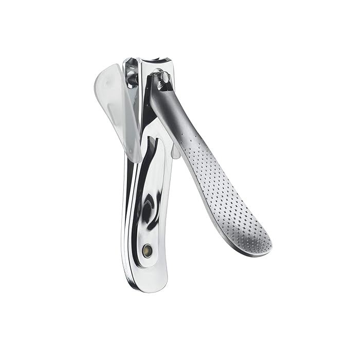 Sally Hansen Beauty Tools, Clip N' Catch-Control Grip Nail Clip with Catcher , 1 Count (Pack of 1)