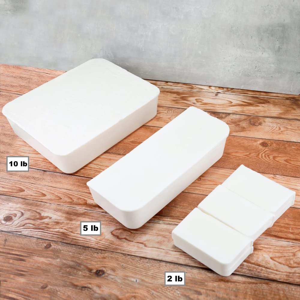 Primal Elements Goat Milk Soap Base - Moisturizing Melt and Pour Glycerin Soap Base for Crafting and Soap Making, Easy to Cut - 10 Pound