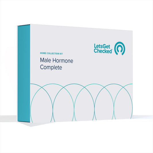 LetsGetChecked - at-Home Male Hormone Complete Test | Check Your Testosterone, Cortisol, and Other Hormone Levels | Private and Secure | Online Results in 2-5 Days - (Not Available in NY)