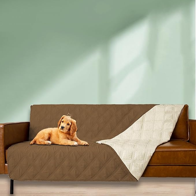 Ameritex Waterproof Dog Bed Cover Pet Blanket with Anti-Slip Back for Furniture Bed Couch Sofa