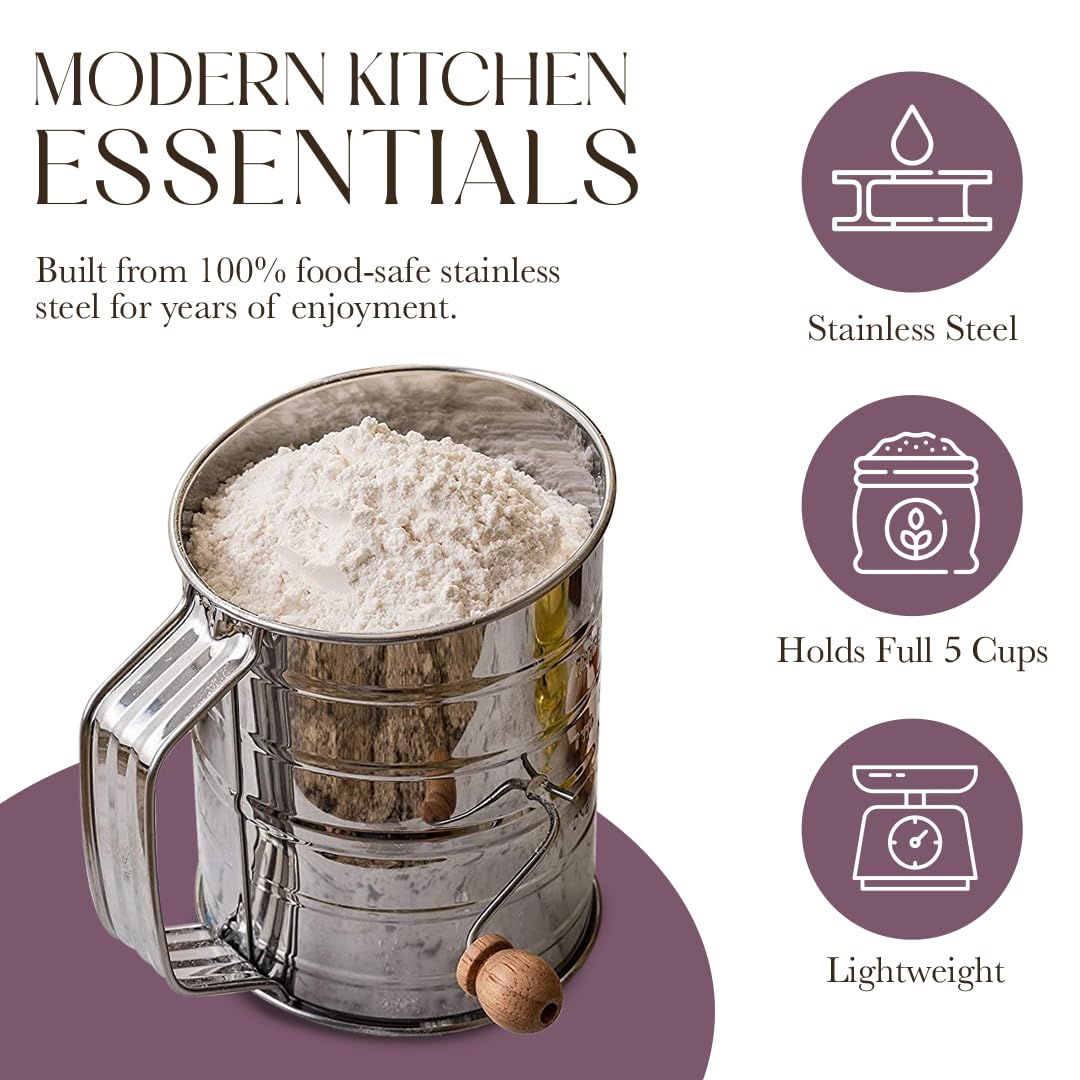 Bellemain Flour Sifter (5 Cup)