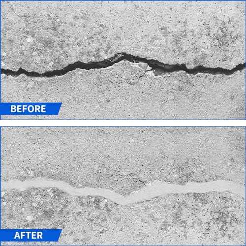 Foam Backer Rod for Gaps Concrete Crack Filler Joints Foam Gap Fillers Caulk Saver Backing Rod Concrete Filler Rope Joint Filler (1/2 Inches X 10 Feet)