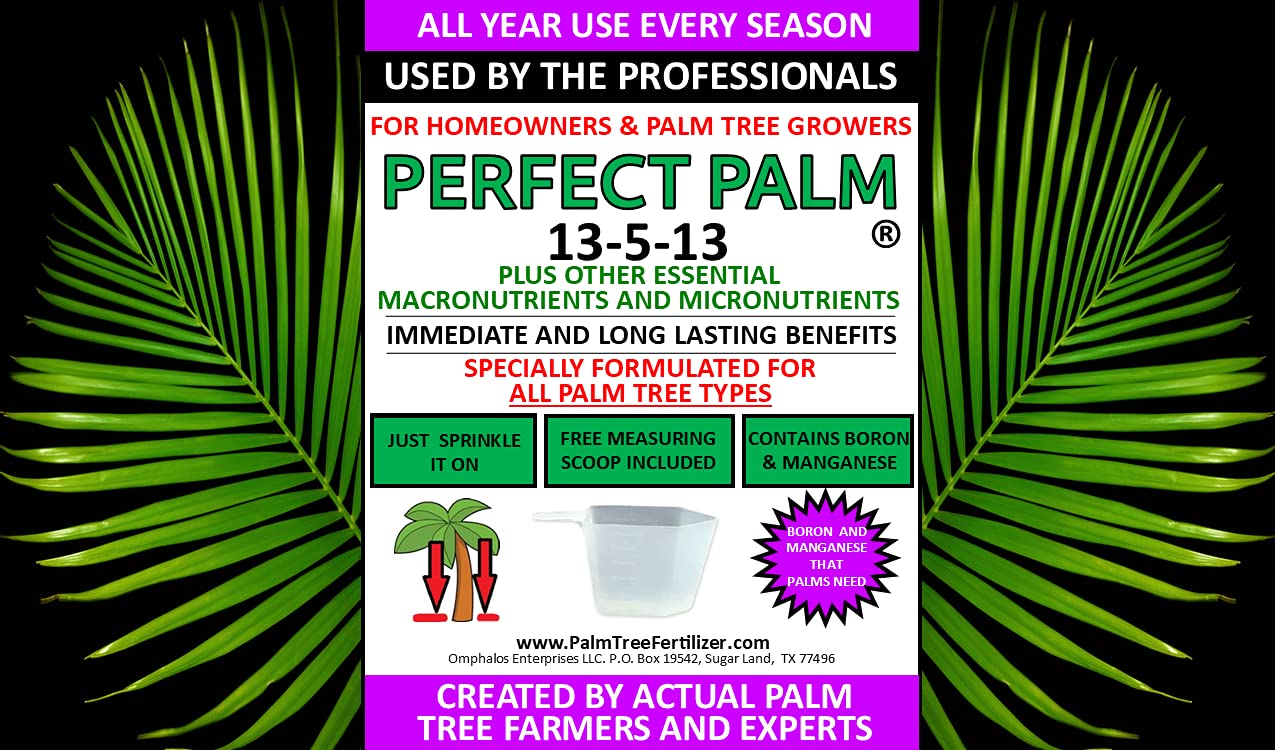 14 LB. Perfect Palm ® - Dual Action Palm Tree Fertilizer with Free Measuring Scoop
