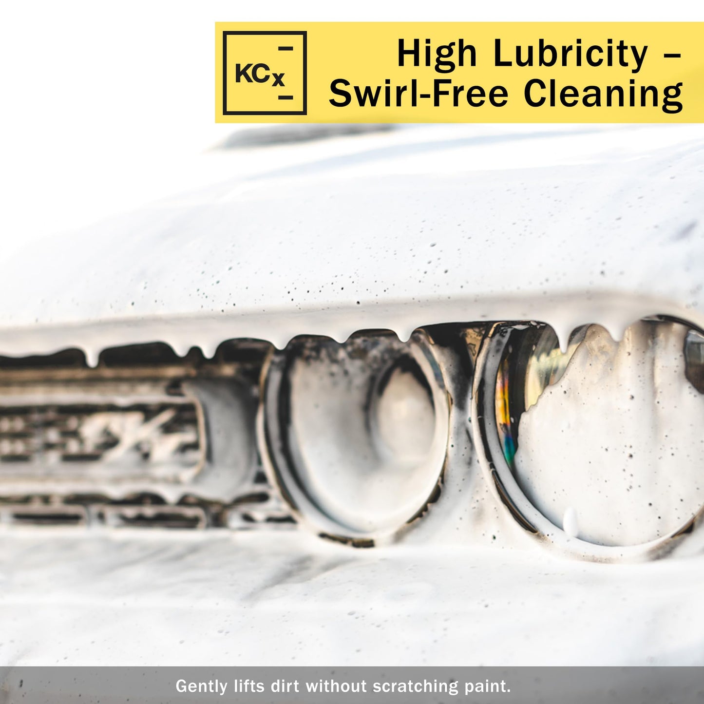 KOCHCHEMIE Gentle Snow Foam - pH Neutral Pre-Cleaning; Works With Foam Cannons & Sprayers; Manual Washing Shampoo; Safe on Existing Wax & Sealed Surfaces; Unique Cherry Fragrance (1 Liter)