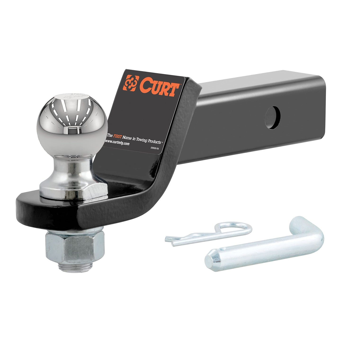 CURT Manufacturing 45036 Class III 2" Loaded Ball Mount with 2" Ball