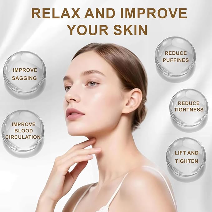 2 PCS Lymphatic Contour Face Brush - Ergonomically Designed to Precisely Fit Skin and Relieve Fatigue (2PCS Contour Face Brush)
