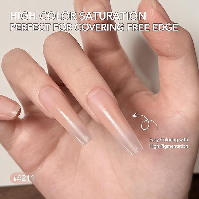GAOY Ombre Gel Nail Polish Kit, 9 Colors UV LED Painting Gel with Sponges, Long-lasting Soak Off Pigmented Colors, Beginner Friendly Gradient & Aura Nail Art Set for Home & Salon Use, Petal Haze