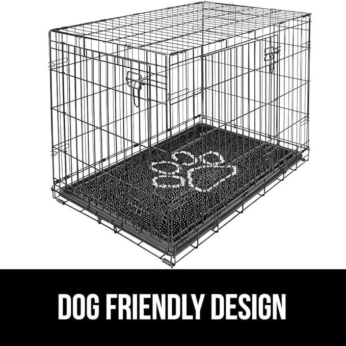 GORILLA GRIP SoakSTOPPER Dog Door Mat, 30x20 Machine Washable Rug Absorbent Doormat Captures Moisture Mud Dirt, Quick Dry Soft Chenille Entryway Rugs Indoor Entrance Mats for Dog Paws, Black White