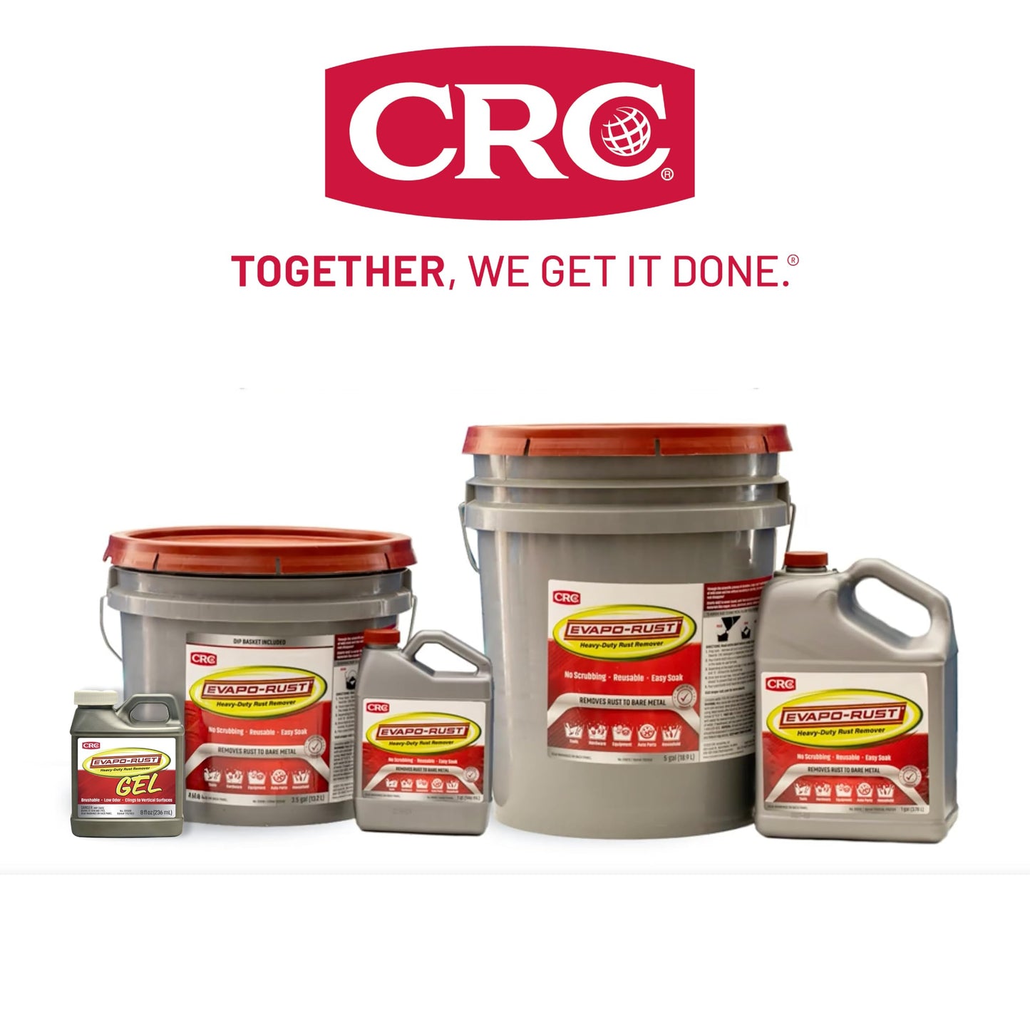 Evapo-Rust ER012 Heavy Duty – 128 oz., Rust Remover for Auto Parts, Hardware, Antiques | Rust Removers and Chemicals