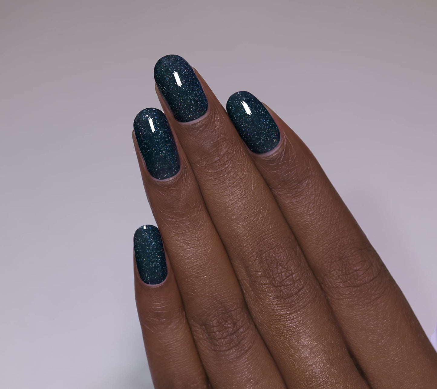 ILNP Snowstorm - Deep Blue Holographic Nail Polish