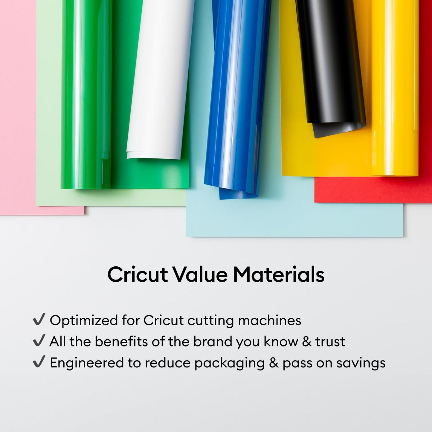 Cricut® Value Iron-On, Teal (12 in x 20 ft)- HTV Heat Transfer Vinyl