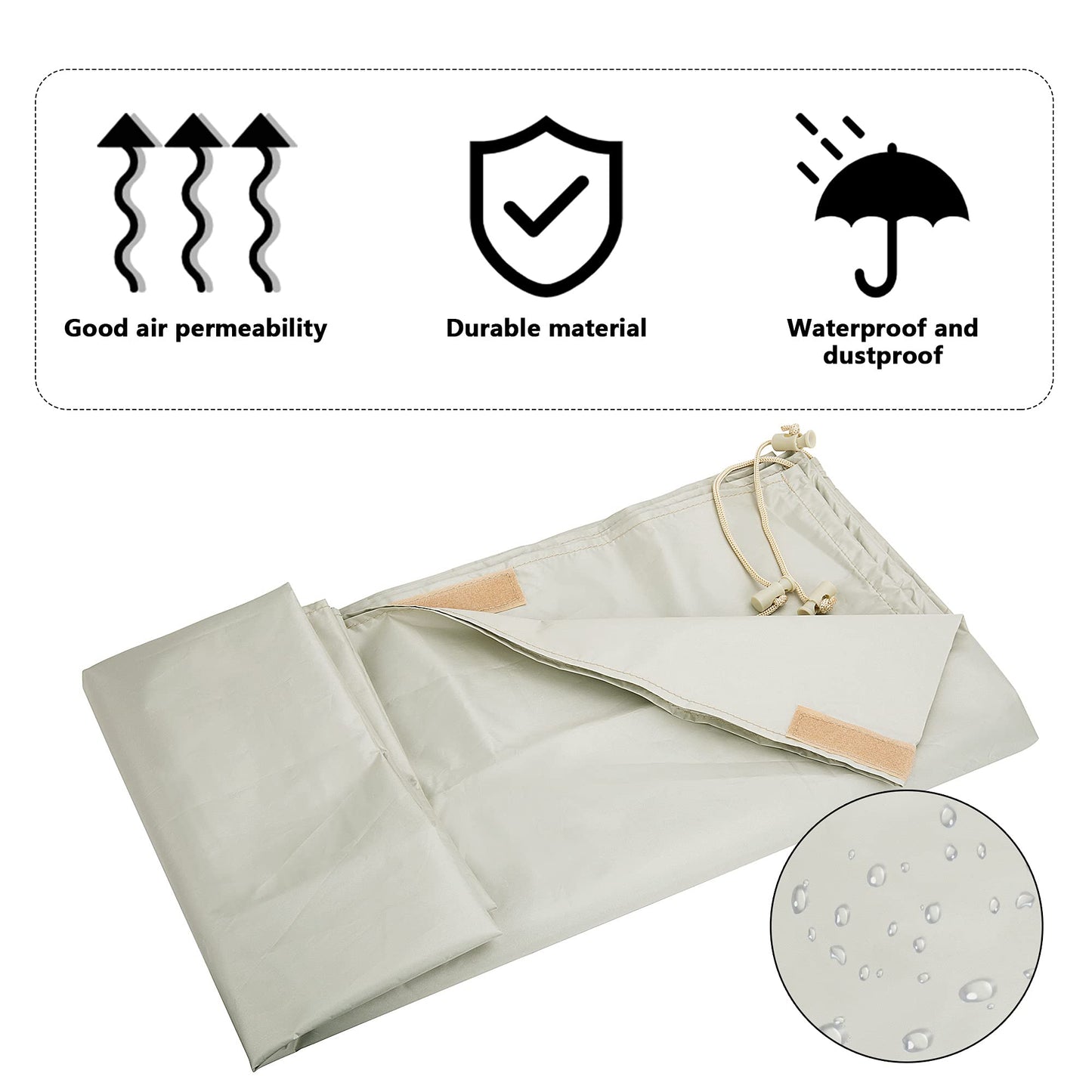 codree Swimming Pool Solar Reel Protective Cover, Waterproof Pool Reel Cover Solar Blanket Cover for Pools up to 18 Feet Wide