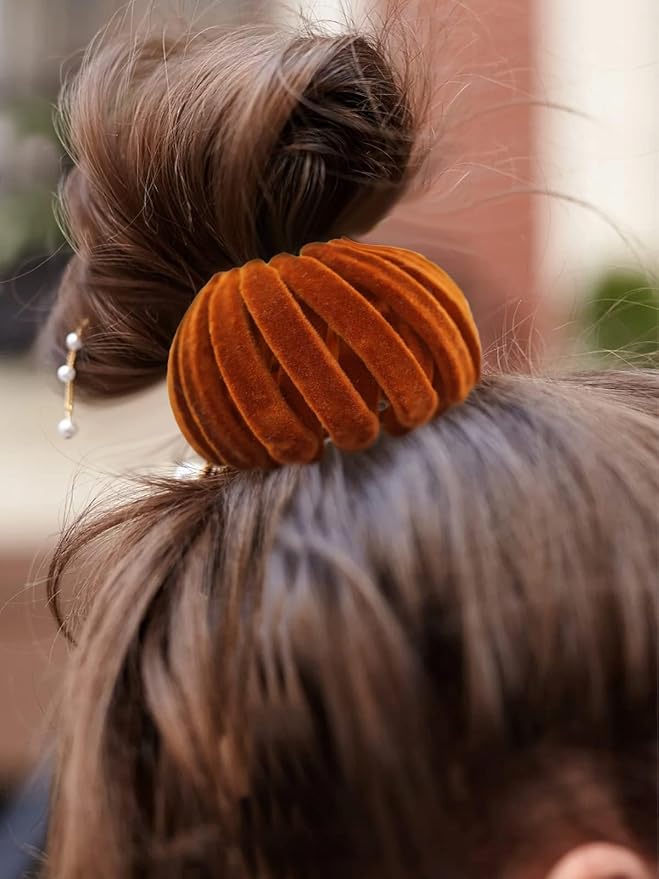 Hair Accessories for Women Hair Bun Maker Ponytail Holders for Thick Thin Hair 7pcs