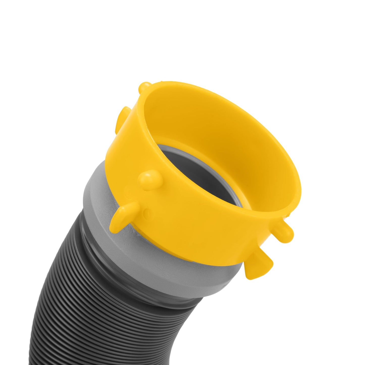 Camco Deluxe Sewer Hose Kit with Swivel Fittings, Clear Elbow Fitting, Hoses, Storage Caps, and Bonus Clear Extender, 20 Feet (39658)