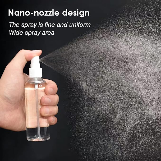 40 Pack Small Spray Bottle, 2.7oz/80ml Travel Spray Bottle, Empty Fine Mist Spray Bottles, Refillable Mini Spray Bottles with Labels