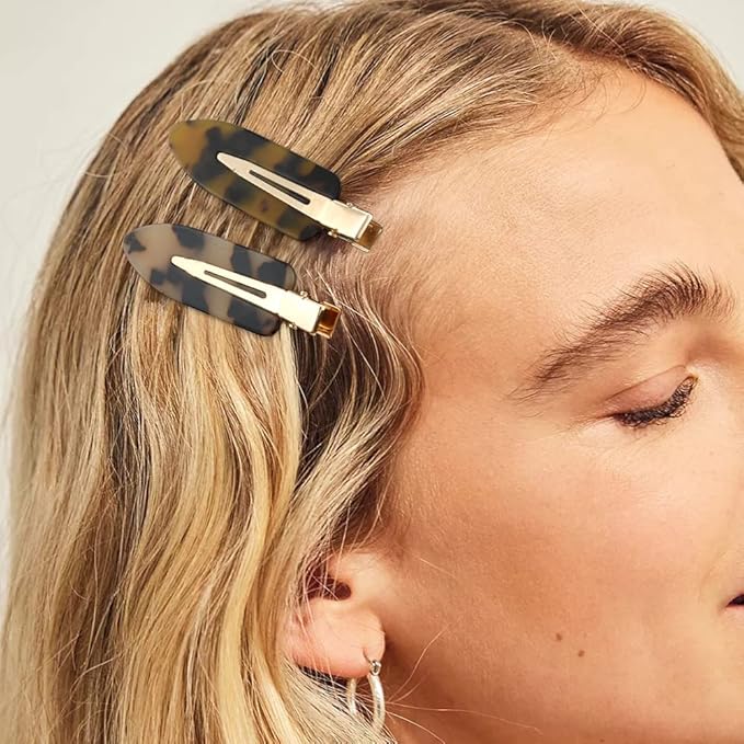 Canitor No Crease Creaseless Hair Clip for Women Neutral No Bend Hair Clips for Makeup Styling Accessories Alligator Barrettes Bangs Flat Clips Tween Teen Girls Gifts Trendy Stuff Stocking Stuffers