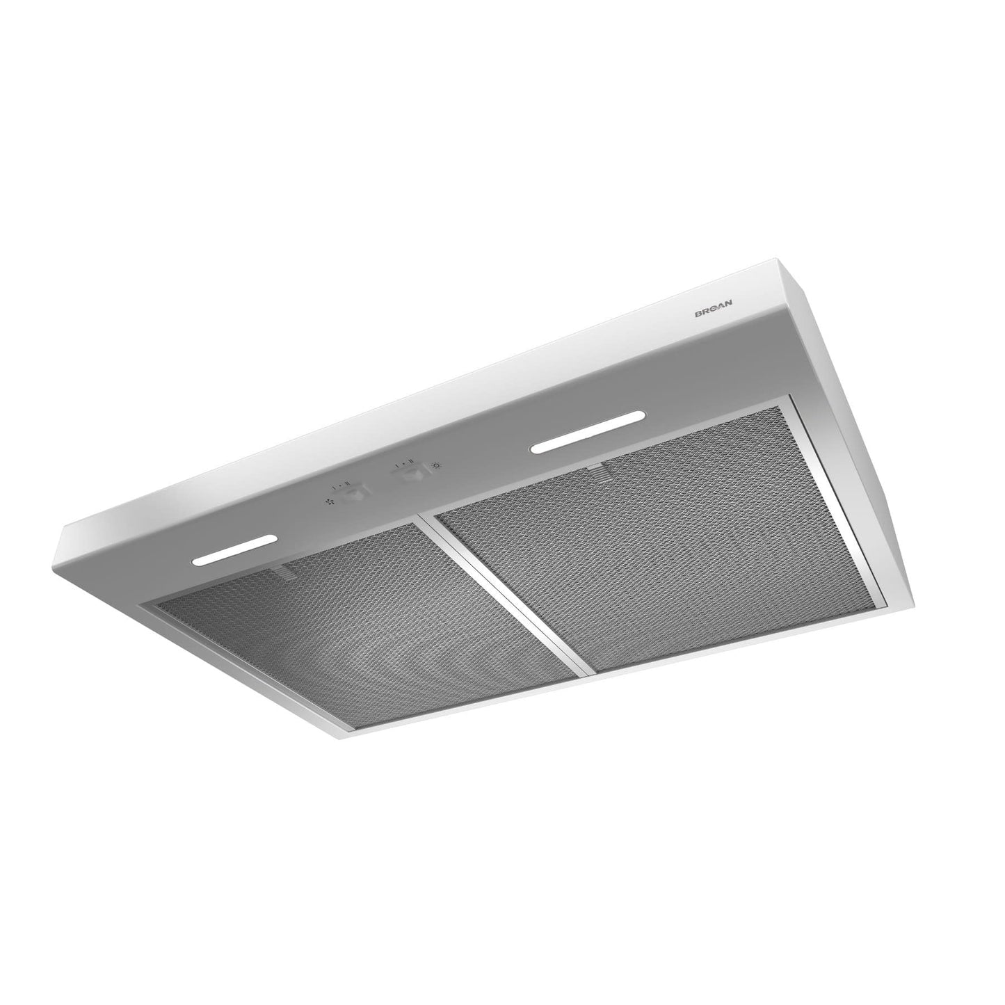 Broan-NuTone BCSEK124SS ENERGY STAR Certified Glacier Series 24" Stainless Steel Under-Cabinet, 300 Max Blower CFM, 1.5 Sones Range Hood