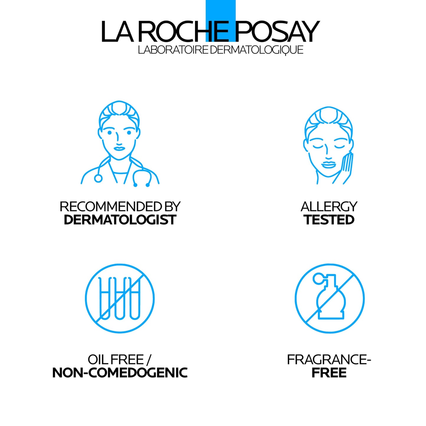 La Roche-Posay Toleriane Double Repair Matte Moisturizer SPF 30, Lightweight Daily Face Moisturizer for Oily Skin & Combination Skin, With Niacinamide & Vitamin B3, Oil Free, Fragrance Free