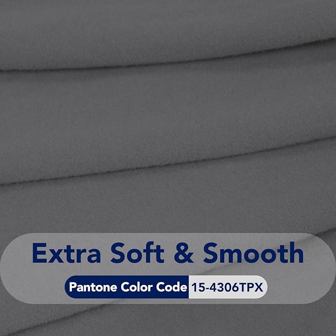 PureFit Super Stretch Sofa Slipcover – Spandex Non Slip Soft Couch Sofa Cover, Washable Furniture Protector with Non Skid Foam and Elastic Bottom for Kids, Pets （Oversized Sofa, Gray ）