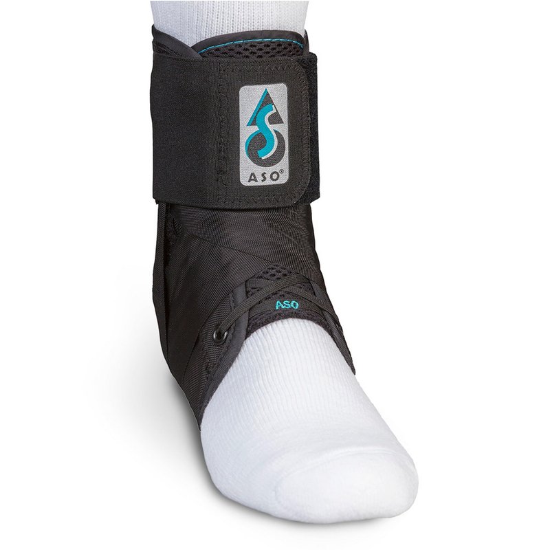 Med Spec ASO Ankle Stabilizer (3X-Large, Black) - Lace Up Ankle Brace for Ankle Sprain and Instability, Orthopedic Ankle Support for Men, Women, Adults, Teens and Kids, Sports Injury Recovery, 264018