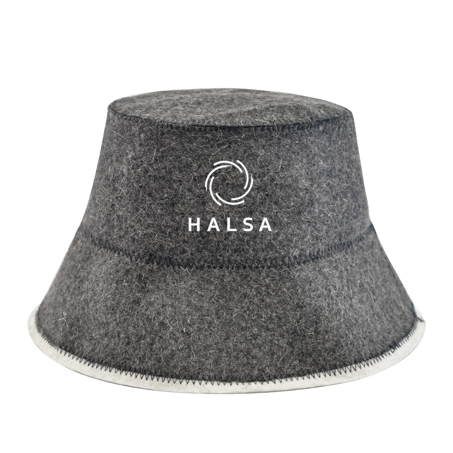 Halsa Sauna Hat – Natural Wool Sauna Cap for Men & Women, Heat Insulating Headwear for Sauna, Steam Room, Banya, Spa, Bathhouse, Protects Hair & Scalp, Breathable One Size