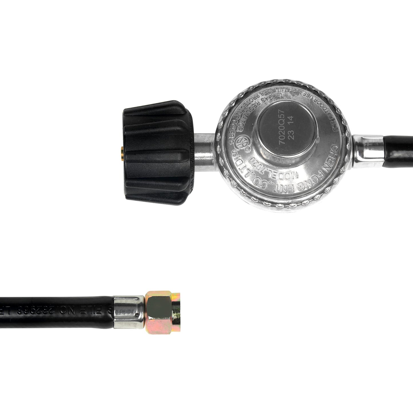 GrillAce 2-Feet propane Gas Grill Regulator and Hose, Replacement for Weber, Charbroil, Nexgrill Grill, Propane Patio Heater and Fire Pit……