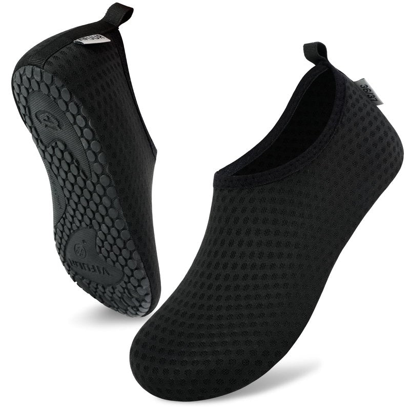 VIFUUR Water Sports Unisex Shoes Black Xue - 7.5-8.5 W US / 6-7 M US (38-39)