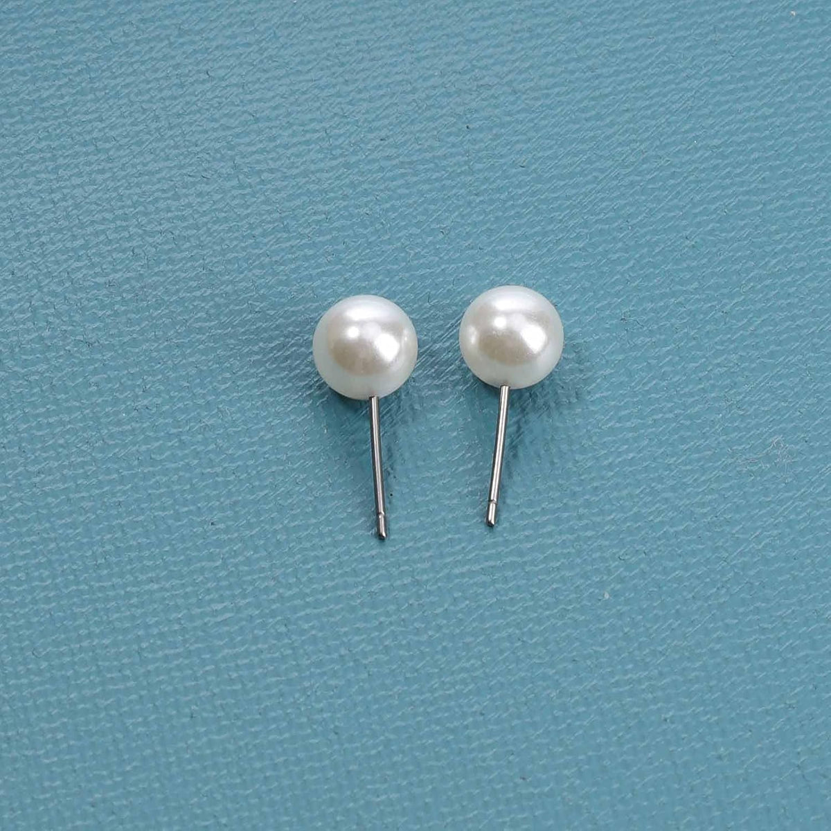 Boho Pearl Studs Earrings Tiny Pearl Earrings Minimalist Earrings Pearl Simple Studs Jewelry for Women Bridesmaid Gifts