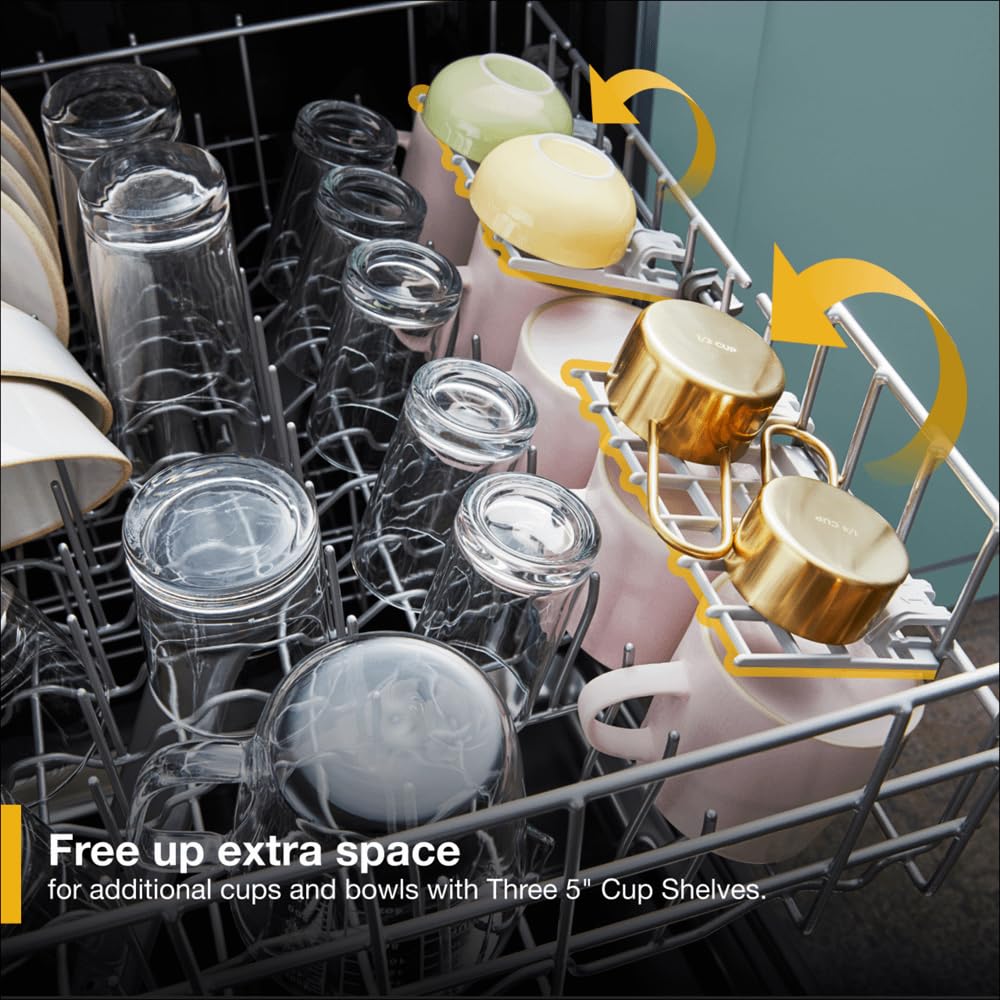 Whirlpool WDP540HAMZ 24 Inch Fully Integrated Dishwasher with 12 Place Settings, 55 dBA, 5 Wash Cycles
