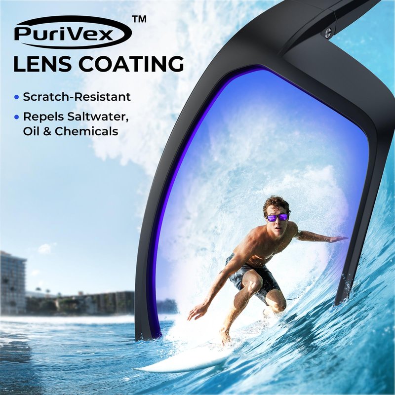 KastKing Huzzah Polarized Sport Sunglasses for Men and Women, Ideal for Driving Fishing Cycling and Running,UV Protection