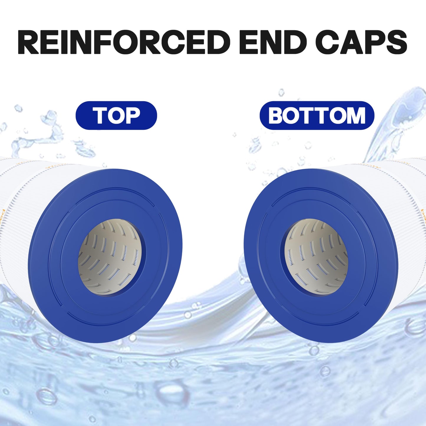 Wowreed Pool Filter Cartridge Compatible with Jandy cs150, PXST150, X-Stream 150, CCX1500RE, CC1500RE, C-8316, FC-1286, 150 sq. ft, 1 Pack