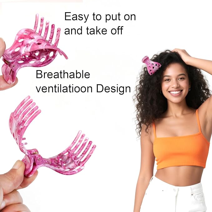 9 Hair Volume Clip for Styling,Root Claw Clips for Women Curly Thick Hair, Root Liffter for Bounce Curl