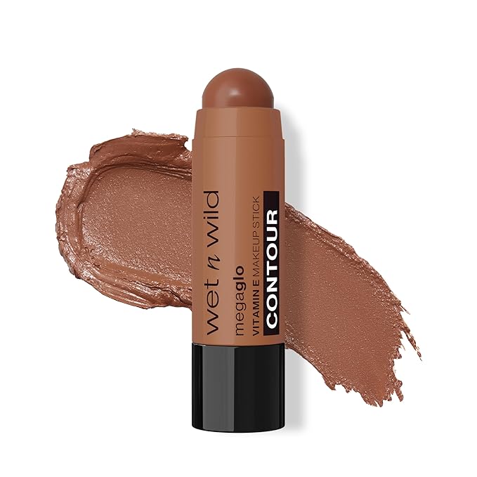 wet n wild MegaGlo Makeup Stick, Buildable Color, Versatile Use, Cruelty-Free & Vegan - Where's Walnut?