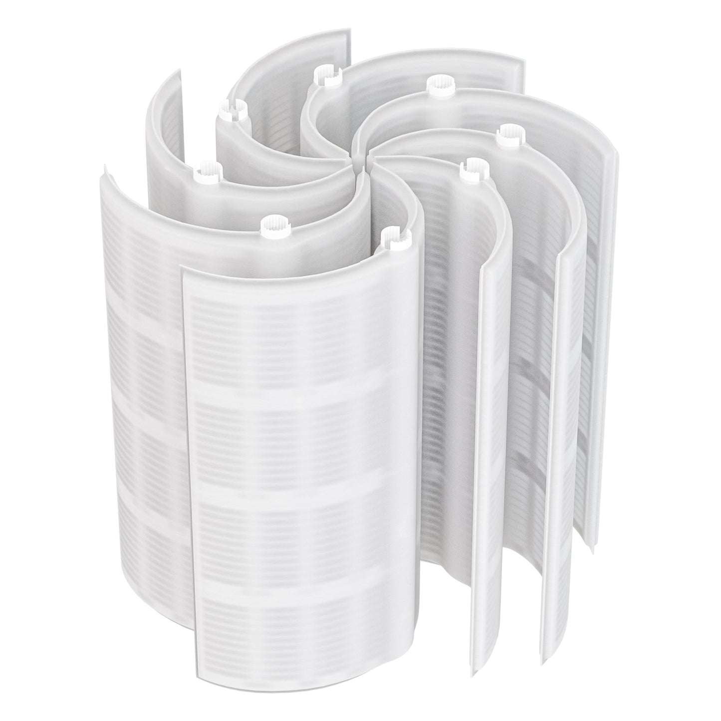 Cryspool® 1004 DE Filter Compatible with FNS Plus 48, DEL/DEV 48, DE4820, 59002300, FS-2004, PFS2448, FC-9540, PG-1904, 7 Full + 1 Partial, 48 Sq.Ft DE Grid Swimming Pool Filter Cartridge, 1 Set