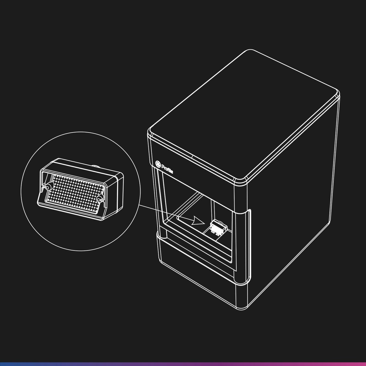 GE Profile™ Certified Opal™ Nugget Ice Maker Screened Intake Cap / 2 Pack/for All OPAL01, P4IN, XPIO Models