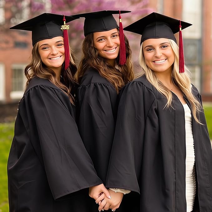 GraduationMall Single&Multiple Color Graduation Tassel with 2026 Year Charm 9"