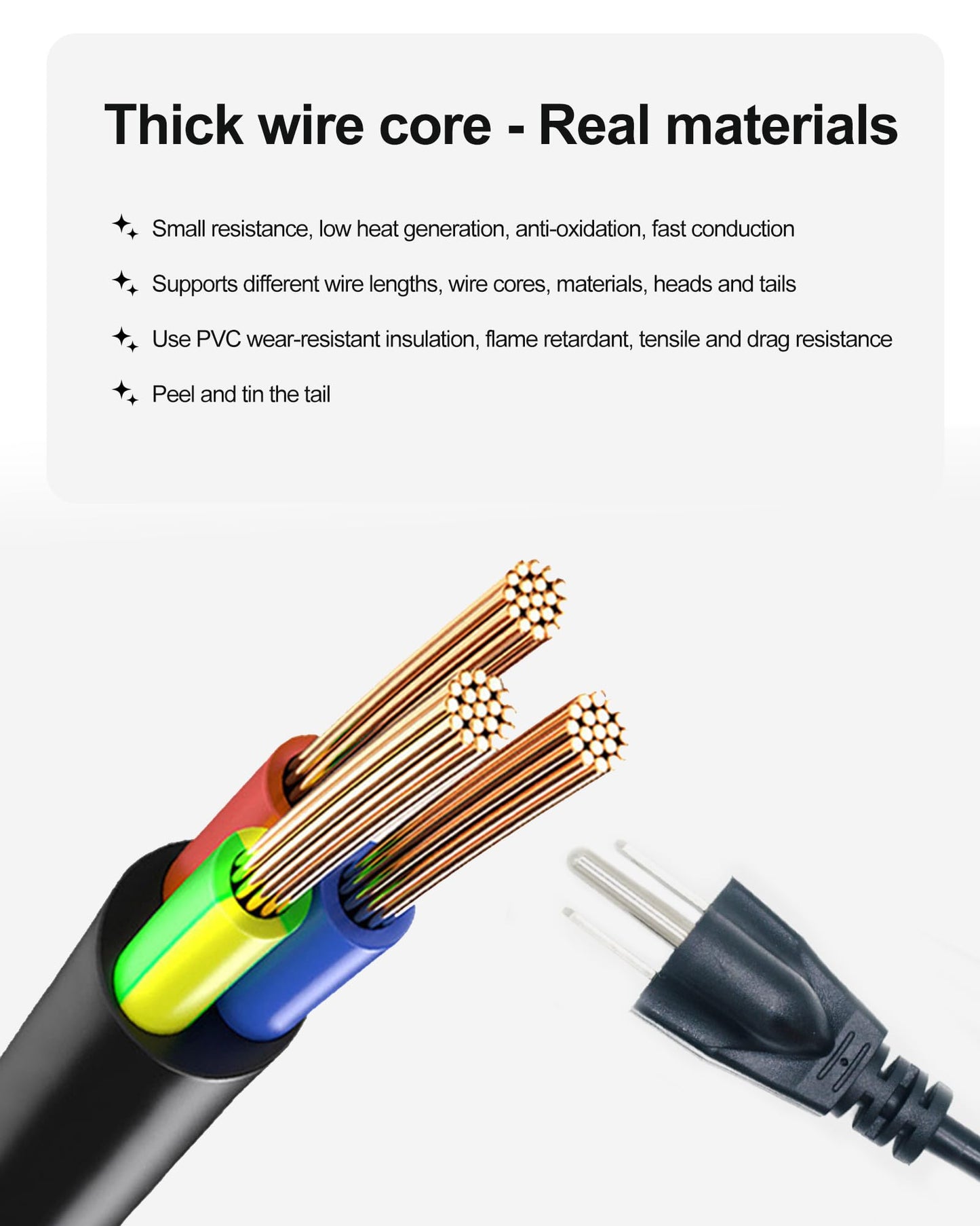 3903-001003 Refrigerator Power Cord for Samsung, 3903-000519 Fridge Power Cord for Kenmore Elite, Compatible with RF28T5001SR RH29H8000SR RF28HMEDBSR 3903-000796 etc