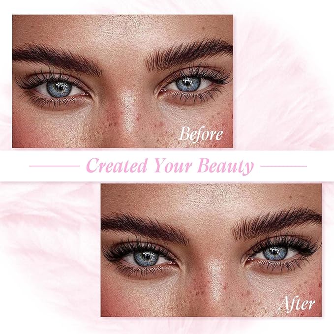 Lash Clusters 12-18mm Mix Individual Lashes Cluster Black Volume Eyelash Clusters Long Individual Lash Extensions C Curl Cluster Lashes DIY Eyelash Extension (30D-0.07C, 12-18mm)