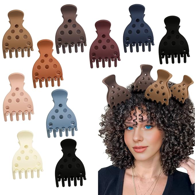 10 Hair Volume Clip，Root Clips for Curly Hair Volume and Claw Clips for Thick Hair, Root Lifter for Bounce Curl